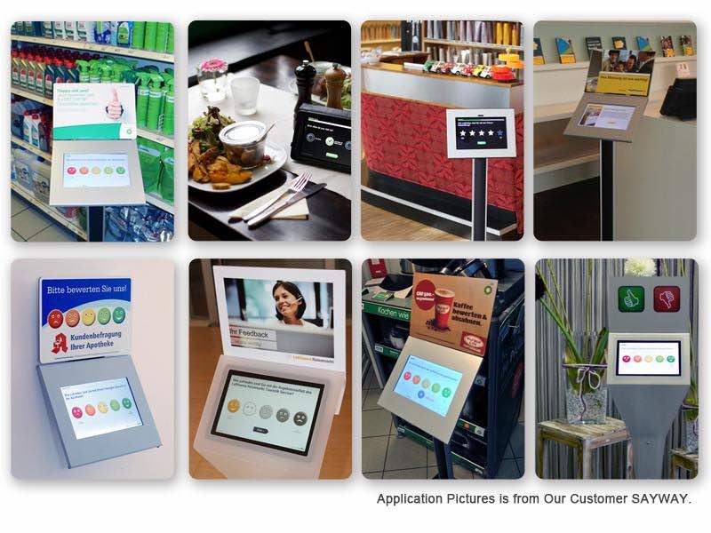 TouchRate hardware kiosks